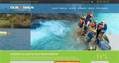 Desktop Screenshot of colorestapalpa.mx
